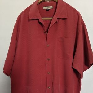 Tommy Bahama Mens Short Sleeve Shirt XL